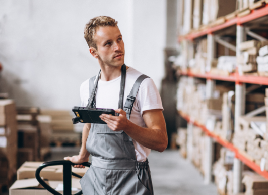 ERP con sistema de gestión para almacenes