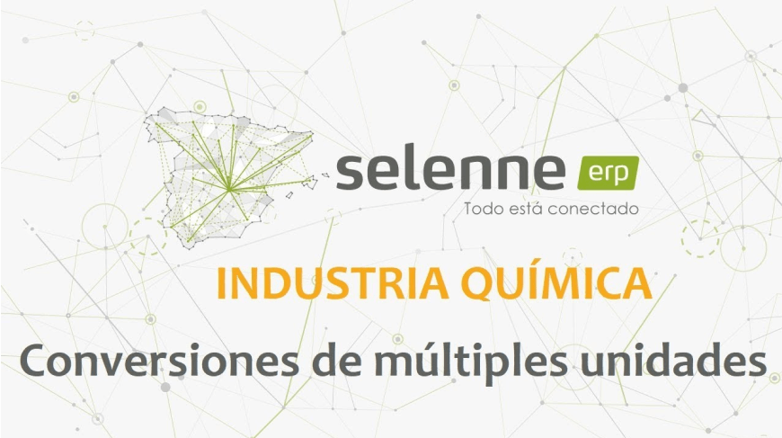Vídeo explicativo del ERP de industria química conversiones de múltiples unidades
