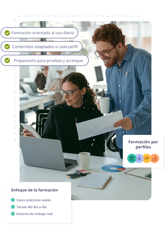 Formación para el uso diario de Selenne ERP