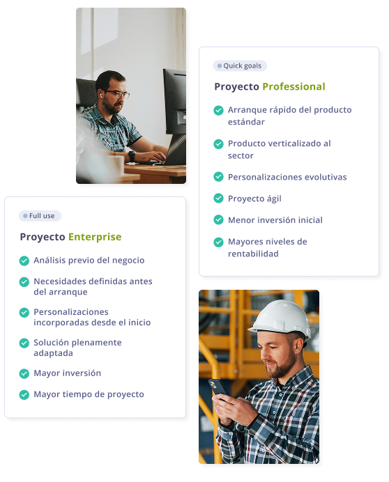 Características de los proyectos y del licenciamiento